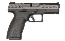 CZ 91520 P-10 DA/SA 9mm 4" 15+1 Black Interchangeable Backstrap Grip Black Nitride