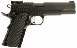 Remington Firearms 96717 1911 R1 Single 40 S&W 5" 9+1 Black G10 Grip Black Stainless Steel
