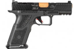 Zev Technologies OZ9-X-HYP-B-LC OZ9c HYPER-COMP Pistol Black Slide Bronzee Barrel 10rd