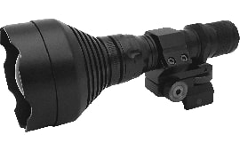 ATN ACMUIR85SN IR850 Supernova Long Range IR Illuminator Black Hardcoat Anodized Aluminum White LED
