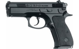 CZ 01199 CZ-P P-01 9mm 3.9" 10+1 Black Synthetic Grip Black Finish
