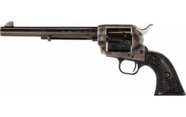 Colt P1870 Single Action Army Peacemaker Single 45 Colt (LC) 7.5" 6 Black Composite Double Eagle Blued