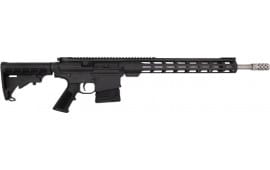 Great Lakes Firearms AR10 Rifle, .308win, 18" 416r Stainless Steel Barrel, 15.25" M-LOK Rail, 6 Position M4 Stock, Black Cerakote Finish- GL10308SS BLK