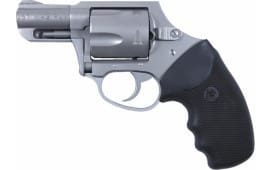 Charter Arms 73521 Mag Pug Double Action Only 357 Magnum 2.2" 5 Black Rubber Stainless