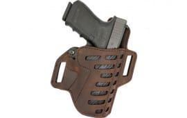 Versacarry C22131 Compound  Distressed Brown Buffalo Leather OWB Most SubCompact Right Hand