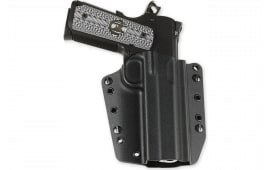 Galco CVS868RB Corvus Belt/IWB Holster Black Kydex IWB/OWB Glock 17 Gen3-5 Right Hand