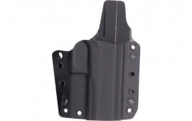 Galco CVS226RB Corvus Belt/IWB Holster Black Kydex IWB/OWB Glock 19x/CZ P10C Right Hand