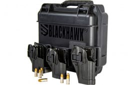 Blackhawk 410576BKR Serpa CQC Concealment 76 Black Polymer OWB Glock 48 w/ or w/o Rail Right Hand