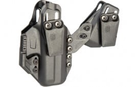 Blackhawk 416702BK Stache  IWB Size 02 Black Polymer Belt Clip Fits Glock 19/23/32/45 Ambidextrous