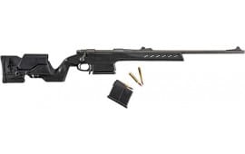 Archangel AA700SA Precision Elite Stock  Black Fixed with Adjustable Cheek Riser for Remington 700 Short Action Includes Mag