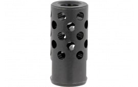 Ruger 90699 Radial Ported Muzzle Brake 35 Caliber Black Oxide Steel with 1/2"-28 tpi Threads, 1.75" OAL & .8" Diameter