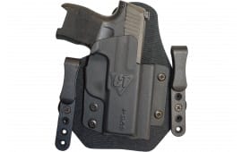 Comp-Tac C916WA326RBSN Sport-TAC  IWB Black Kydex Belt Clip Fits Walther PDP