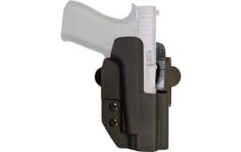 Comp-Tac C241GL335RBKN International  OWB Black Kydex Belt Mount/Paddle Fits Glock 48 MOS