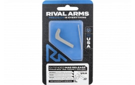 Rival Arms RA72G001D Magazine Release  Fits Glock Gen1-3 Extended Stainless Aluminum