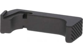 Rival Arms RA72G004A Magazine Release  Extended Black Anodized Aluminum for Glock 43X, 48
