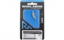 Rival Arms RA-RA80G005D Slide Lock  Extended Polished Stainless for Glock 44