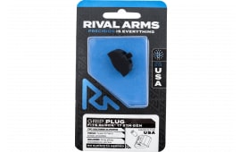Rival Arms RA-RA75G121A Grip Plug  Black Hardcoat Anodized Aluminum for Glock 17 Gen5