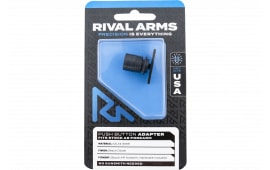 Rival Arms RA-RA92M5B Push Button Adapter  Black Oxide 12L14 Steel for AR Stock Forearm