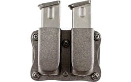 Desantis Gunhide A87KJJJZ0 Quantico Double Mag Pouch OWB 9mm, 40 S&W fits Glock 17,19,22,23,31-38 1.5" Belt Black Kydex