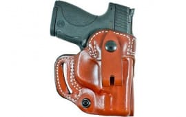 Desantis Gunhide 159TA8BZ0 Osprey Tan Saddle Leather IWB/OWB fits Glock 43, 43x Right Hand
