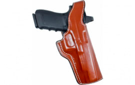 Desantis Gunhide 016TC5LZ0 Dual Angle Hunter Tan Saddle Leather OWB fits Glock 40 Right Hand