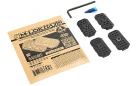 Strike Industries AR-CM-COVER-S-BK Cable Management Cover Short 1.57"L Black Polymer for M-Lok