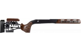 Woox LLC SH.CHS001.03 Furiosa Chassis Remington 700 BDL Short Action Rifle Walnut Finish