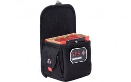 GPS Bags GPS575BCB Single Shotshell Box Carrier 600D Polyester Black 1 Box of 12 or 20 GA Shells