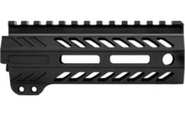 Angstadt Arms AA055HGMLT Ultra Light Handguard 5.50" M-LOK Style Made of Aluminum with Black Anodized Finish for AR-15
