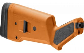 Magpul MAG490-ORG SGA Shotgun Stock Orange Synthetic for Mossberg 500, 590, 590A1 Ambidextrous Hand