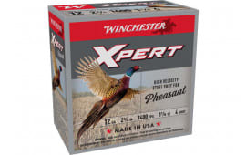 Winchester Ammo WEXP12H4 Xpert Pheasant 12GA 2.75" 1 1/8oz #4 Shot (Lead Free) - 25sh Box