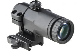 Meprolight USA 8014000500 Mepro MX3-F Magnifier Black 3x 27mm Features Side Flip Adaptor