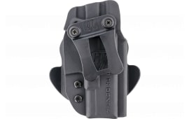 Comp-Tac C669GL051RBKN Dual Concealment IWB/OWB Black Kydex for Glock 19 Gen 1-4 Right Hand