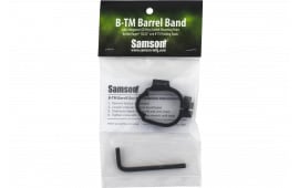 Samson 04-04081-XX B-TM Barrel Band Rifle Ruger 10/22 Black Anodized 6061-T6 Aluminum 0.50"