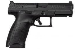 CZ USA 91558 P10C  9mm 15 Round Semi-Automatic Pistol, Optic Ready, Fixed Sights, Reversible Mag Catch 