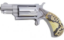 North American Arms 22MSGSTSG Mini Antivenom 1 1/8 Snakeskin Grips Revolver