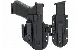 C&G Holsters 694100 MOD 1 Modular Holster System Black Kydex IWB Fits Glock 17/19/45 Right Hand