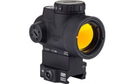 Trijicon 2200033 MRO  Matte Black 1x 25mm 2 MOA Illuminated Green LED Dot Reticle Features Full Co-Witness Levered QR Mount