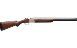 Browning 018163305 Citori Feather Lightning 12 Gauge 26" 2 3" Silver Nitride Gloss Oil Black Walnut Stock Right Hand