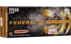 Federal P223S Premium 223 Rem 55 gr Barnes Triple-Shock X - 20rd Box