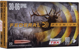 Federal P3006AE Premium 30-06 Springfield 180 gr Barnes Triple-Shock X - 20rd Box