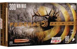 Federal P300WP Premium 300 Win Mag 180 gr Barnes Triple-Shock X - 20rd Box