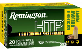 Remington 28293 RTP9MM6A HTP 9MM+P 115 Jacketed Hollow Point - 20rd Box