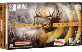 Federal P300WR Premium 300 Win Mag 165 gr Barnes Triple-Shock X - 20rd Box