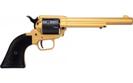 Heritage Manufacturing RR22S6 .22LR 6.50" FS Gold Polymer Grip Revolver