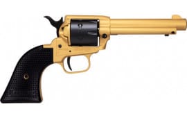 Heritage Manufacturing RR22S4 .22LR 4.75" FS Gold Polymer Grip Revolver