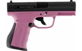 FMK Firearms G9C1G2PKCM 9C1 G2 *State Approved* Double 9mm Luger 4" 10+1 Pink Polymer Grip/Frame Black Carbon Steel