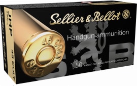 Sellier & Bellot SB45F Handgun 45 Colt (LC) 230 gr Jacketed Hollow Point (JHP) - 50rd Box