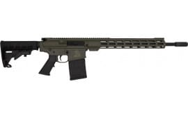 Great Lakes Firearms AR10 Rifle, .308win, 18" 4150 CRMOV Black Nitride Barrel, 15.25" M-LOK Rail, 6 Position M4 Stock, OD Green Cerakote- GL10308 ODG
