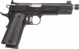 Remington Firearms 96339 1911 R1 Enhanced Single 45 ACP 5.5" TB 8+1 Laminate Black Grip Black